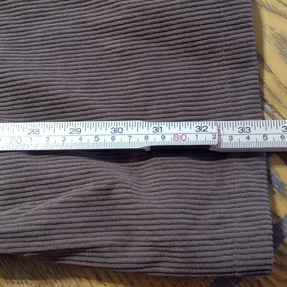 HALARA DRESS Womens Large BROWN CORDUROY Work Casual NEW - Picture 3 of 8